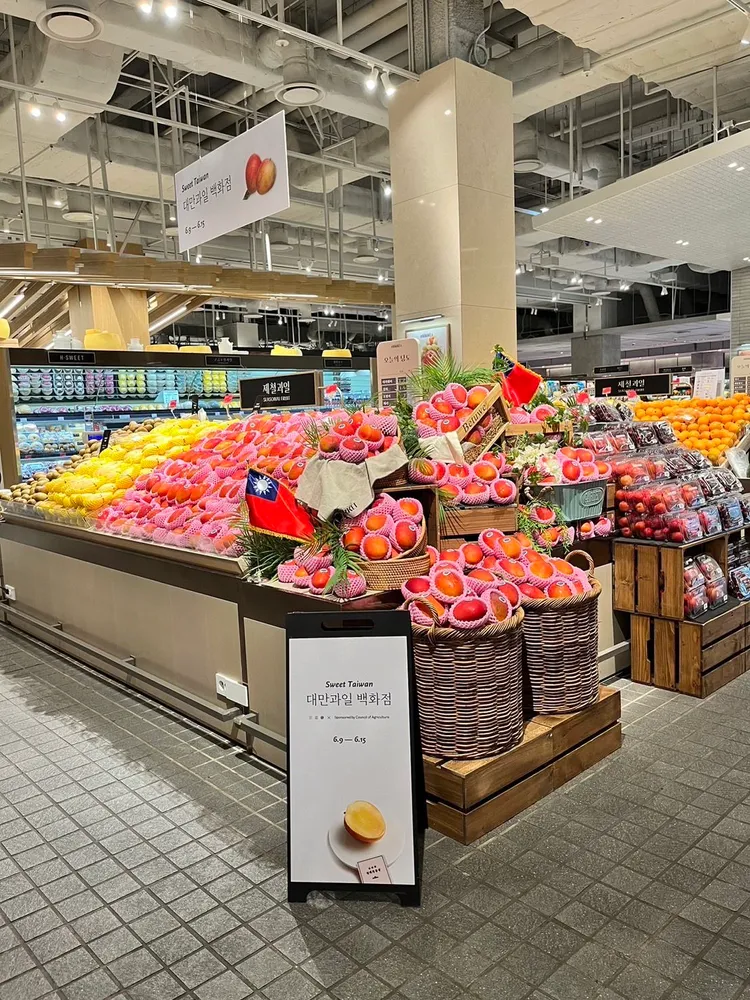 台南芒果目前出口韓國超過500噸，已逾去年的2倍。市府提供