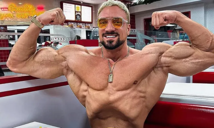 擁有這種身材的健身網紅林德納，不幸年僅30歲就猝逝。翻攝IG@ Joesthetics