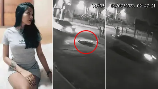 驚悚影片|16歲正妹跟媽吵架「醉倒馬路」 18秒後被飛車輾斃