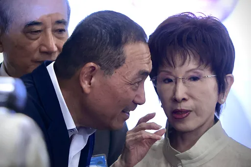 侯友宜整合郭台銘也無望逆轉？　洪秀柱嘆：只要三腳督就會輸