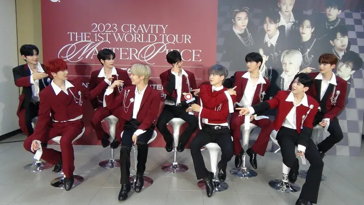 CRAVITY選最好笑與最難笑成員。陳建岐攝