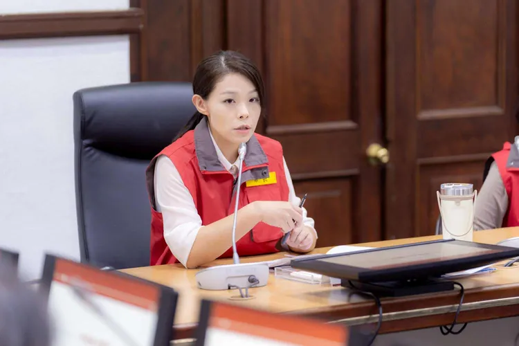 高虹安要求市府團隊嚴陣以待守護城市安。新竹市府提供