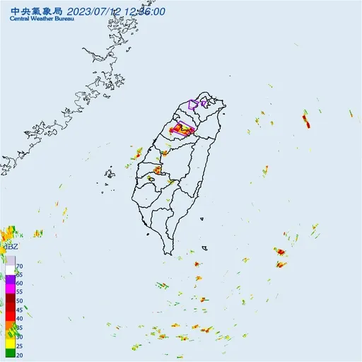 雷雨開炸!12縣市大雨特報 雙北桃竹苗防劇烈降雨