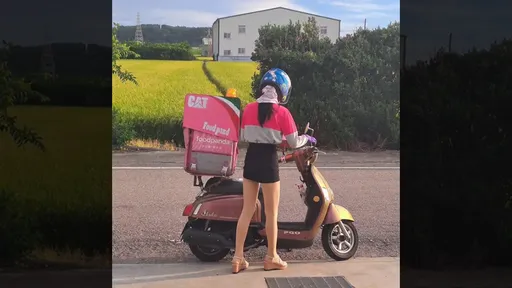 火辣外送員短裙吸睛　竹南人警告：其實她是「竹男人」