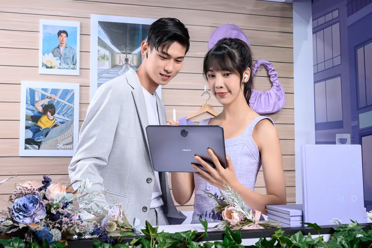 OPPO Pad 2和 Enco Air3 Pro 可和OPPO手機完美連接。OPPO提供