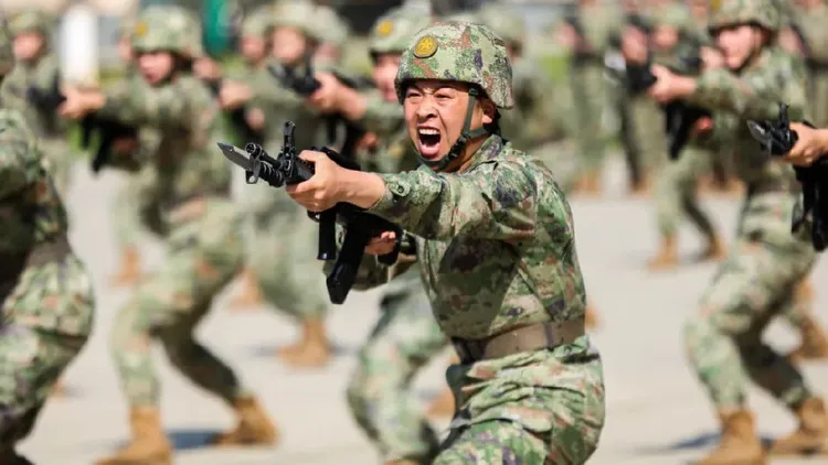 翻攝火箭軍微博