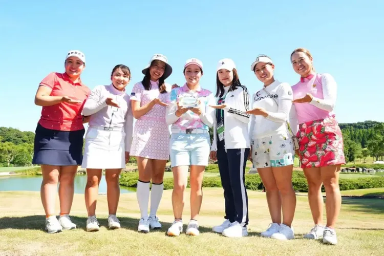 吳佳晏拿下日次巡賽第2冠。   翻攝JLPGA官網