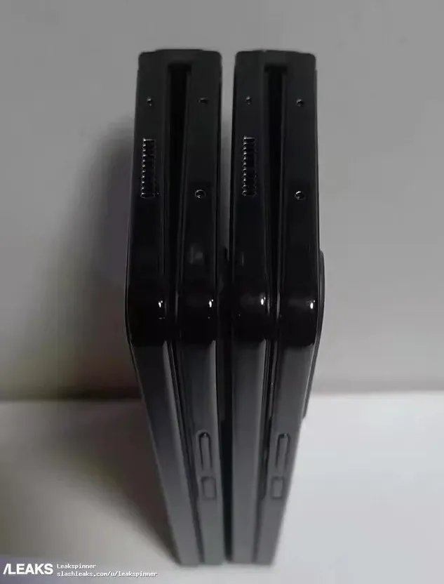 三星Galaxy Z Fold 5機模照。翻攝ZOL中關村在線