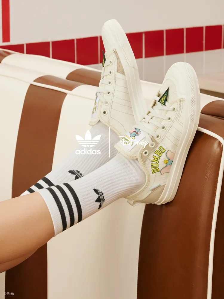 adidas Originals x 小飛象Nizza RF鞋，2890元。品牌提供