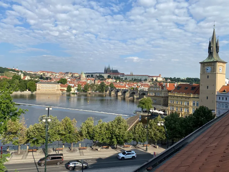 華航台北-布拉格航線每周二、周六飛航。陳怡文攝