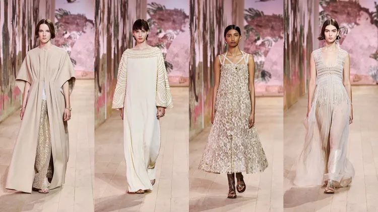 DIOR 2023/2024秋冬高級訂製系列。品牌提供