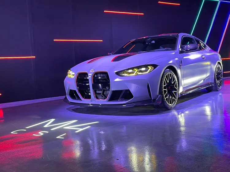 M4 CSL全球僅限量1000台，M TwinPower Turbo直列六缸引擎可爆發最大馬力達550匹德制馬力與650牛頓米的強勁扭力輸出。林浩昇攝