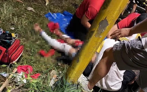 嘉義廟會驚傳發電機爆炸  17人送醫！滿腳是血