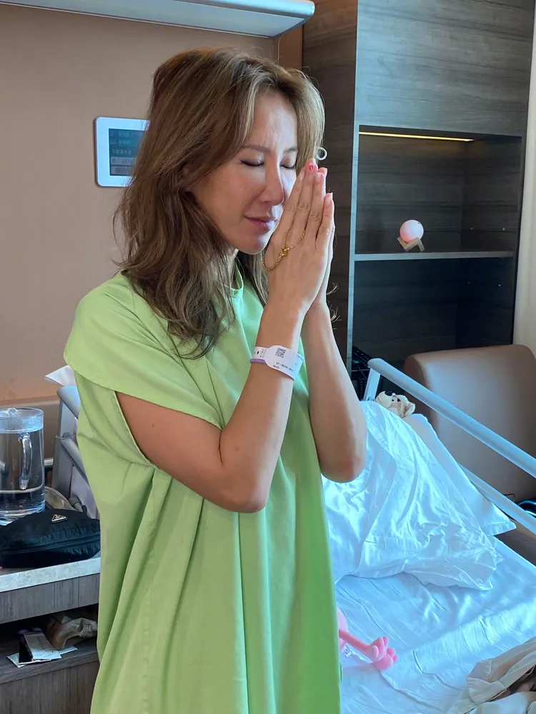 李玟年初入院前發文。取自李玟臉書