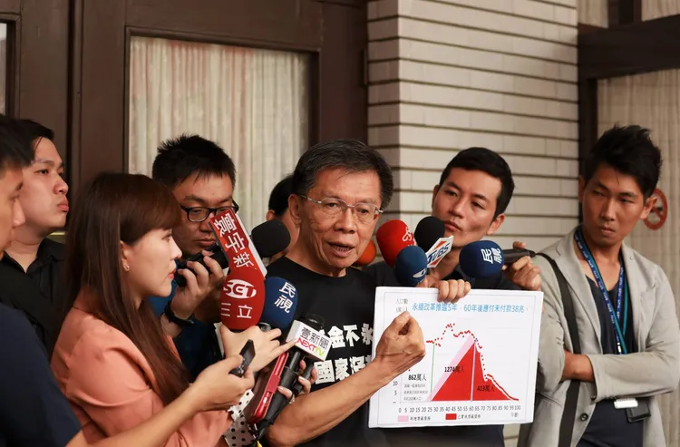 沈富雄11日怒槓賴士葆，稱他寵侯友宜，害他都改不了。翻攝沈富雄臉書