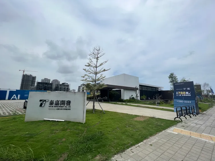 泰嘉開發地上20樓超高宅「一字寬」屬於少數近期銷售較佳個案。葉家銘攝