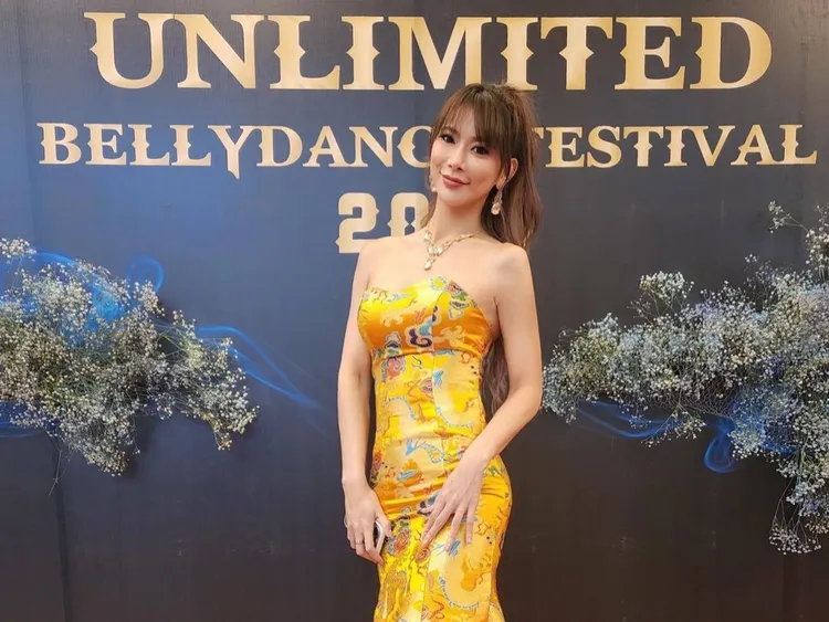 力英桂近2月間參加泰國、越南主辦的國際肚皮舞賽事，共獲職業個人組冠軍三座。翻攝畫面