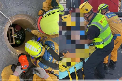 台中下水道工程出意外 2工人掉落立坑!1人不治、1命危搶救中