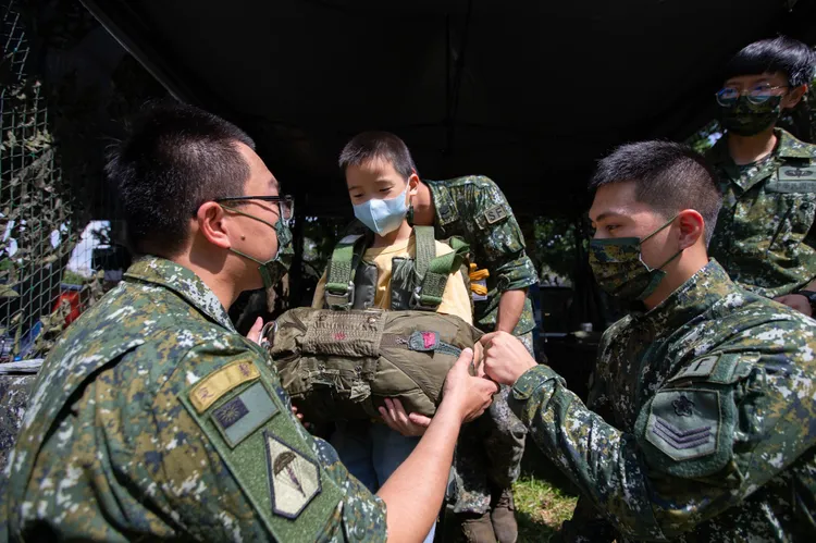 國軍示意圖。資料照片，非當事人