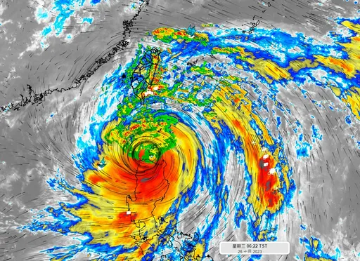杜蘇芮朝台灣來了！暴風圈今襲3縣市　這時間離台最近