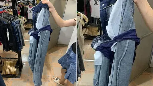 她試穿牛仔褲竟「回饋原味內褲」　老闆傻眼：不要以為我們偷妳的唷