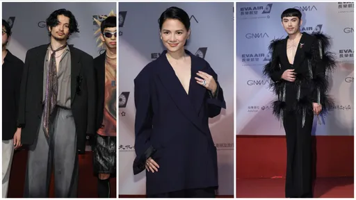 金曲奖衣评|李心洁宽版西装夺最美 HUSH和这位日本人并列第一帅