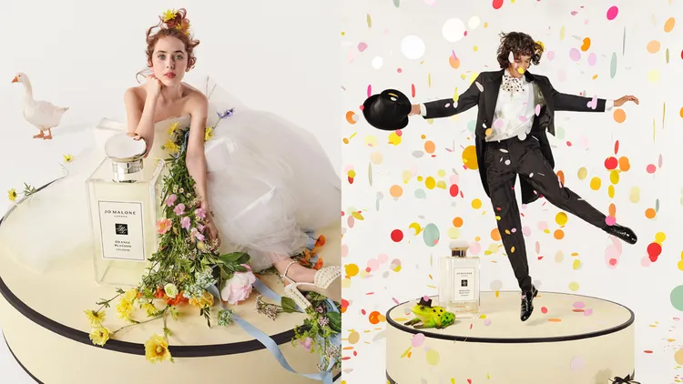 新郎與新娘婚禮當天身上的香氣，Jo Malone也會根據婚紗風格幫忙打點。品牌提供