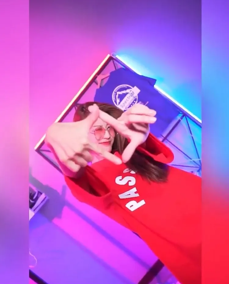 拍出自信時尚運動潮流。IG@annber831025 提供