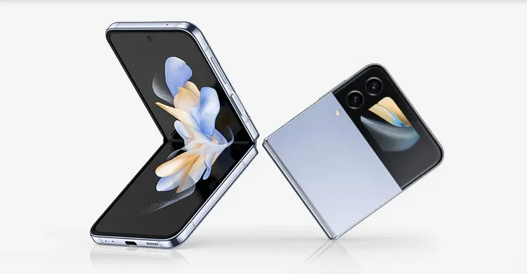 三星Galaxy Z Flip4。翻攝三星官網