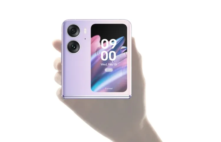 OPPO Find N2 Flip。翻攝 OPPO官網