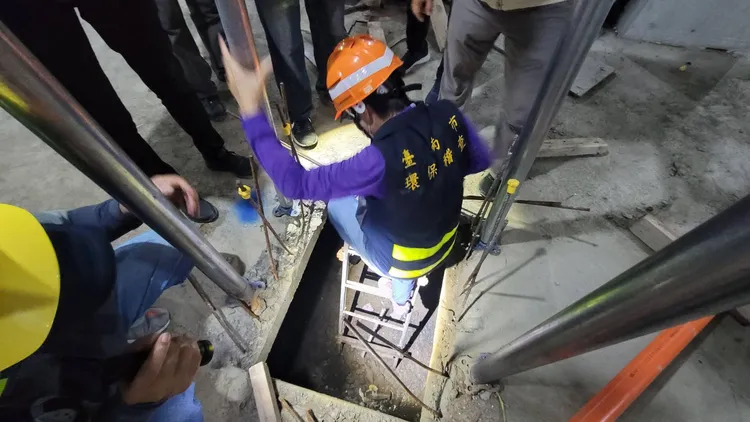 市府相關單位加強工地稽查。市府提供