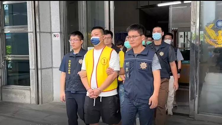 劉姓男子遭移送。翻攝畫面