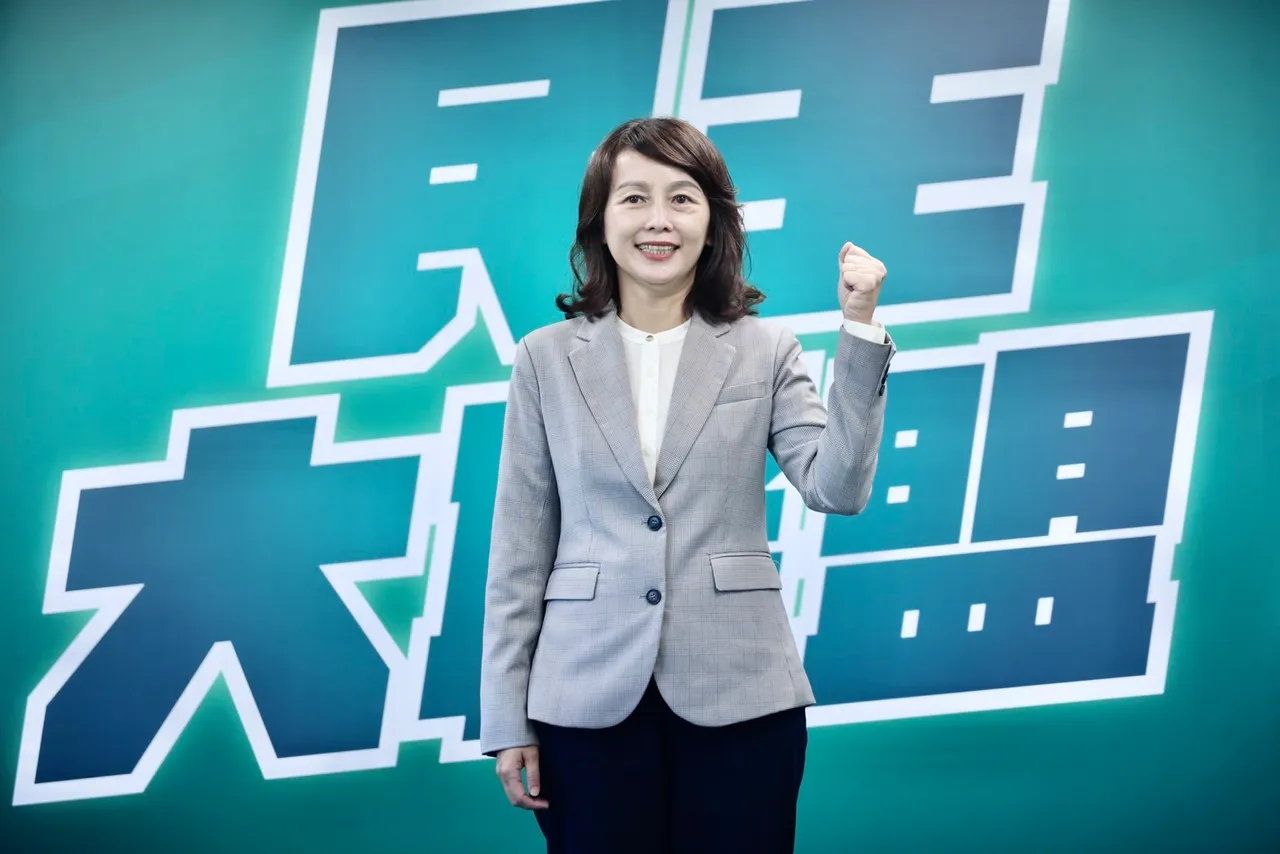 花蓮縣議員張美慧5日獲民進黨徵召參選花蓮縣立委。林林攝