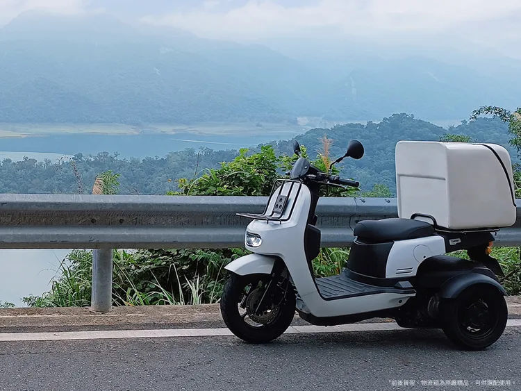 專為商務而設計的三輪機車Gather 125搭配政府購車最高補助6300元，最多現省1萬4300元。原廠照片