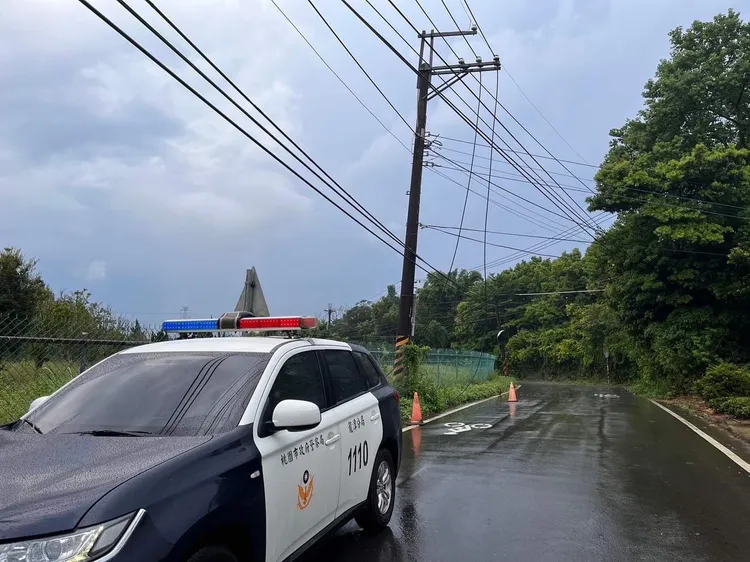 警方交管。龍潭警分局提供