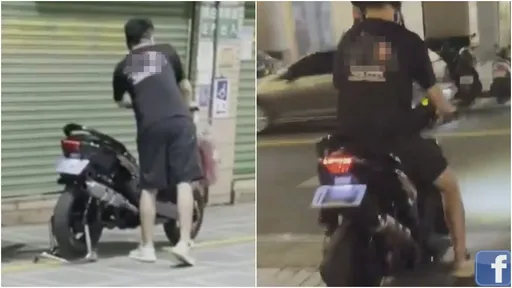 每晚「通知」鄰居他下班了!騎士一次收4張罰單 卻遮車牌開摃檢舉人