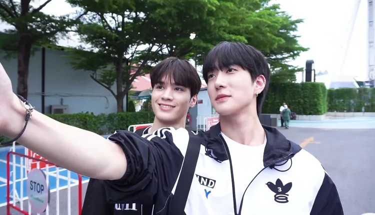 JAY（左）、尹鐘佑在節目結束後，仍時常見面。翻攝YouTube