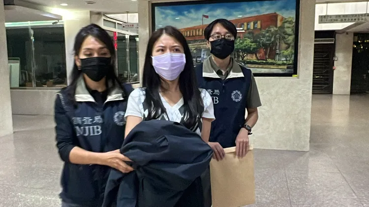 林姿穎是退役軍人，遭聲押禁見。陳彩玲攝