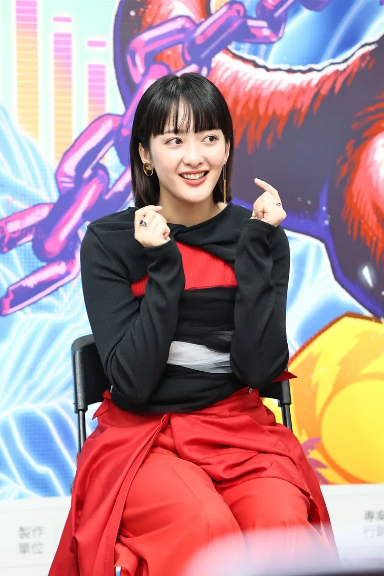 主唱長屋晴子沒有不敢吃的蔬菜。彭欣偉攝