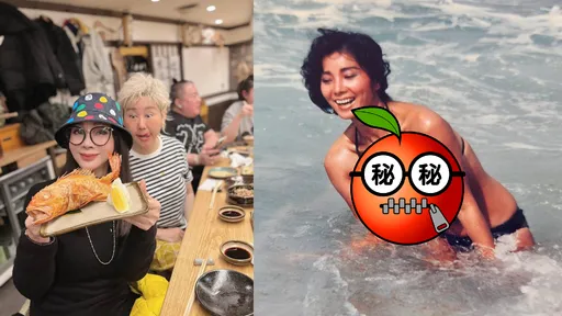 陳美鳳20歲嫩照曝光！「焦糖美人」美胸炸裂　比基尼包不住