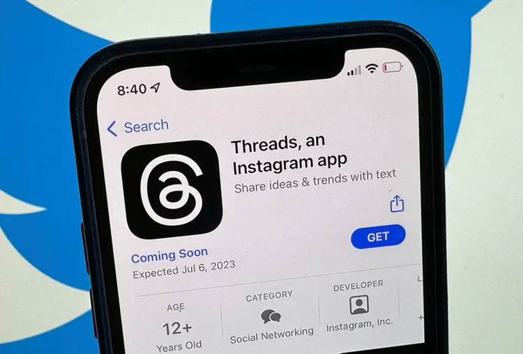 「Threads」堪稱文字版IG。美聯社