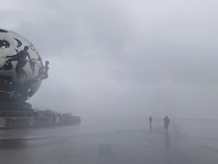 廣西北海市，泰利第二次登陸地點。路透社