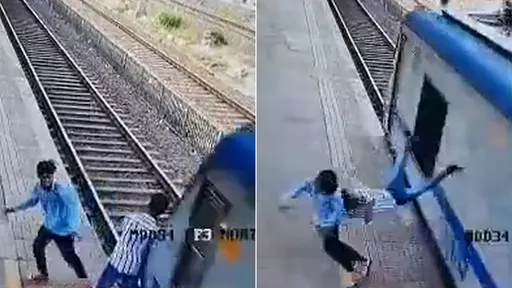 驚悚影片｜少年月台邊洗便當盒　被火車撞飛斃命