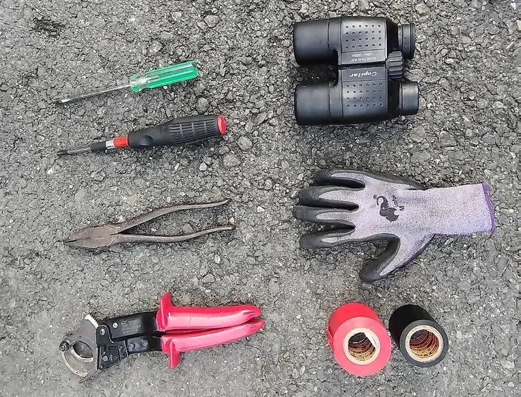 3嫌皆為慣竊，作案工具齊全。讀者提供