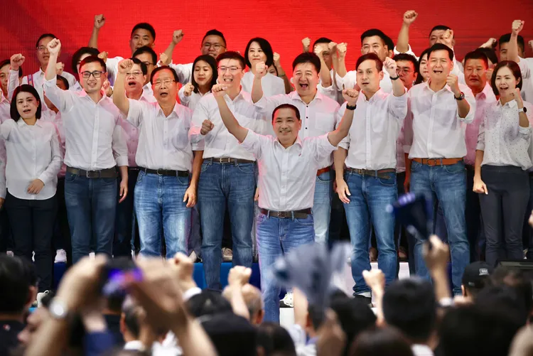 國民黨全代會通過提名新北市長侯友宜參選2024總統。林林攝