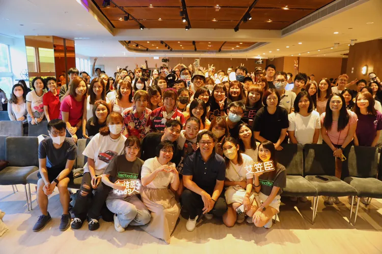 歌迷提前替陳奕迅慶生。My Kan Wonderland Limited 提供