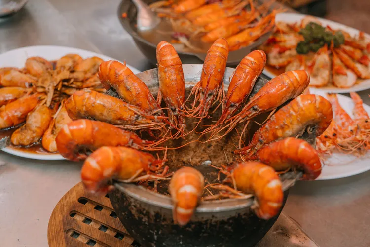 西海岸活蝦之家招牌料理「胡椒蝦」。店家提供