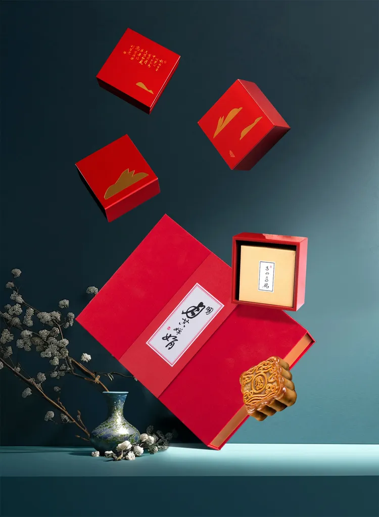 君品「明月共嬋娟」月餅禮盒，每盒售價3,980元。君品酒店提供