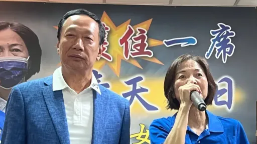 郭台銘爆「你們國民黨不讓我站台」 現身台南輔選稱「回江湖第一站」