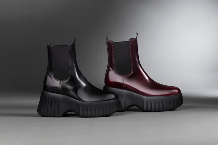 New Wedge皮革短靴，各2萬7000元。品牌提供